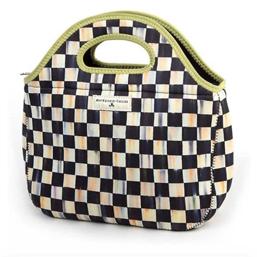 Courtly Check Neoprene Lunch Tote